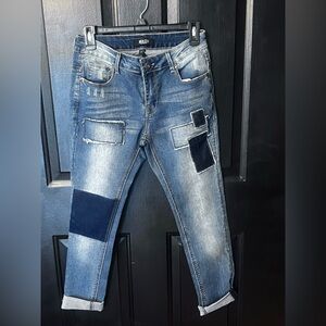 Bee & Ceci patch jeans sz 7